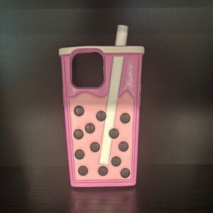 Pink Boba Tea Phone Case